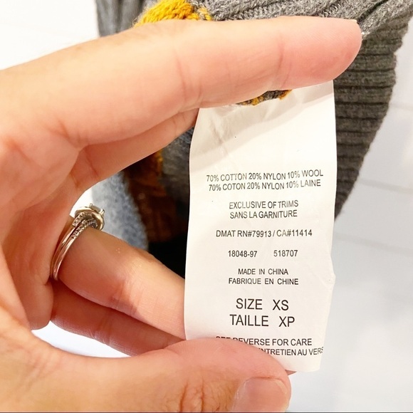 A Pea in the Pod | Stripped Short Sleeve Sweater Size XS - Picture 5 of 8